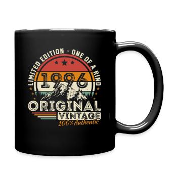 1996 Cadeau rétro vintage d’anniversaire 1996 - Mug uni - noir - Droite