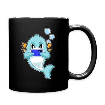 Delfin Gamer Smartphone - Mug uni - noir - Droite