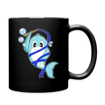 Gymnastique Gymnastique Dolphin Fitness - Mug uni - noir - Droite