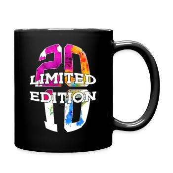 LIMITED EDITION 2010 16 JAHRE 16. GEBURTSTAG - Tasse einfarbig - Schwarz - Rechts