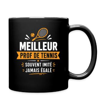 Meilleur Pro de Tennis Édition Badge - Mug uni - noir - Droite