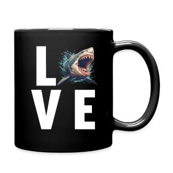 Mégalodons Mégalodon - Mug uni - noir - Droite