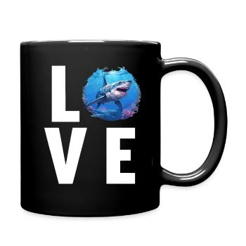 Mégalodons Mégalodon - Mug uni - noir - Droite