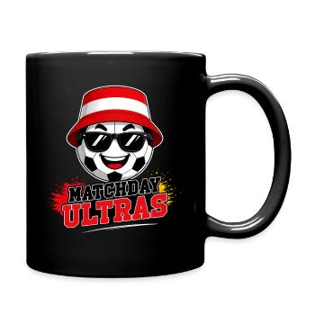 Matchday Ultras Football Fan Austria - Full Colour Mug - black - Right