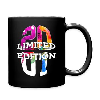 LIMITED EDITION 2001 25 YEARS 25TH BIRTHDAY - Full Colour Mug - black - Right