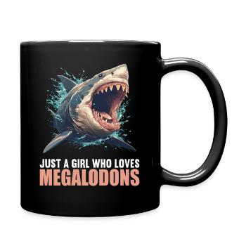 Mégalodons Mégalodon - Mug uni - noir - Droite