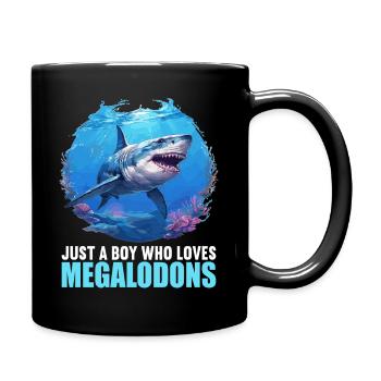 Mégalodons Mégalodon - Mug uni - noir - Droite