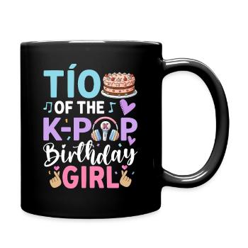 Tío of The K-Pop Birthday Girl - Full Colour Mug - black - Right