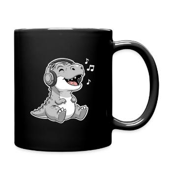 T Rex Music - Mug uni - noir - Droite