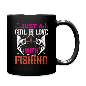 Just_a_GIRL_IN_LOVE_with_fishing-012 - Full Colour Mug - black - Right
