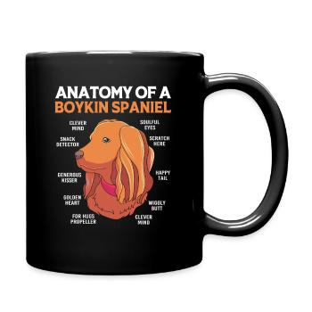 Boykin Spaniel - Full Colour Mug - black - Right