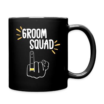 Sassy Groom Squad Matching - Full Colour Mug - black - Right