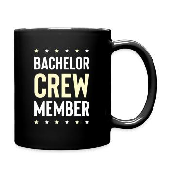 Équipage Bachelor - Mug uni - noir - Droite