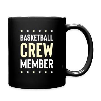 Basketball Crew - Tasse einfarbig - Schwarz - Rechts