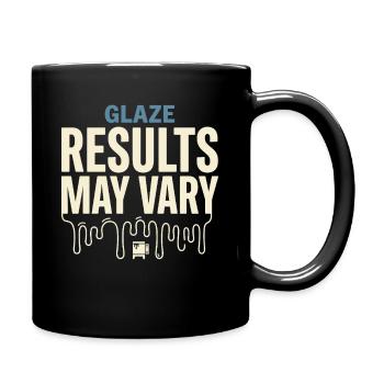 Kiln Pottery Pottery Artist Clay Gift - Full Colour Mug - black - Right