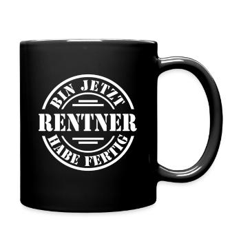Rente 2026 - Mug uni - noir - Droite