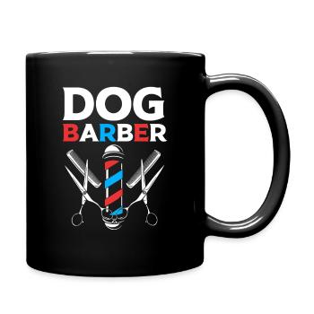 Dog groomer - Full Colour Mug - black - Right