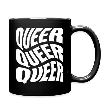 -2026-_LGBTQ_Queer_Queer_Queer_1 - Tasse einfarbig - Schwarz - Rechts