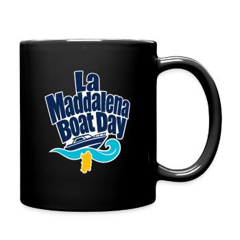 Mädchen-Reisegeschenke, La Maddalena Bootstag Sardinien - Tasse einfarbig - Schwarz - Rechts