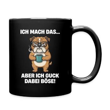 I do this but I watch - Full Colour Mug - black - Right
