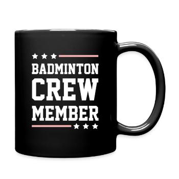 Badminton Crew - Full Colour Mug - black - Right