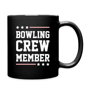 Bowling Crew - Tasse einfarbig - Schwarz - Rechts