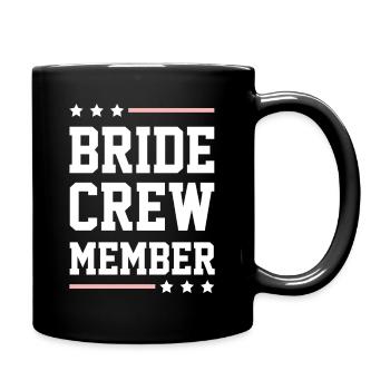 Bride Crew - Full Colour Mug - black - Right
