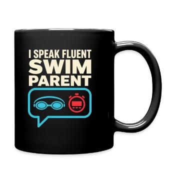 Compétition de natation Cadeau de l’équipe de natation des mères natation - Mug uni - noir - Droite