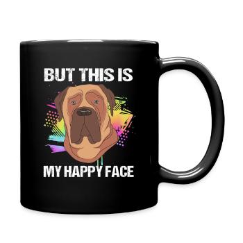 Bullmastiff - Mug uni - noir - Droite