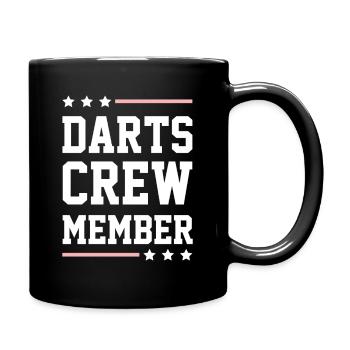 Équipe de fléchettes - Mug uni - noir - Droite