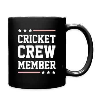 Cricket Crew - Tasse einfarbig - Schwarz - Rechts