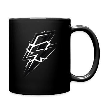 Lightning Lightning Thunderstorm Current Storm - Full Colour Mug - black - Right