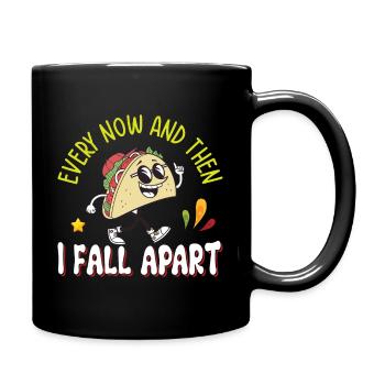 De temps en temps, je m’effondre - Mug uni - noir - Droite