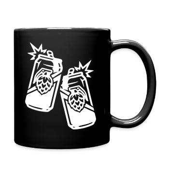 Beer Can Hops Can Beer - Mug uni - noir - Droite