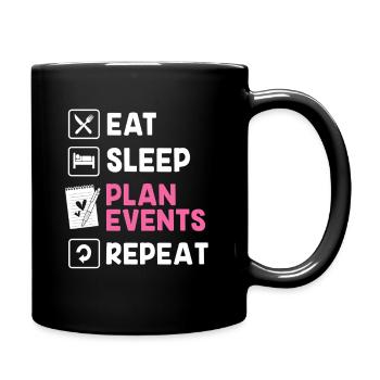 Event Planner - Full Colour Mug - black - Right