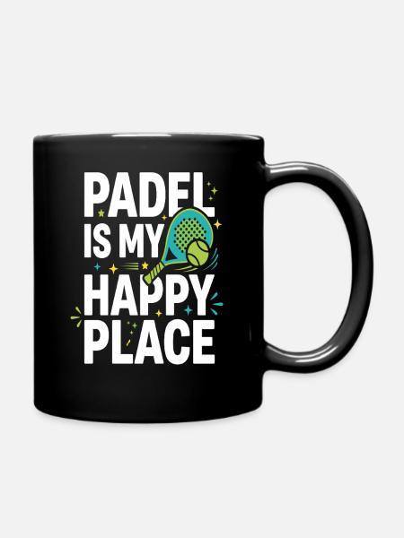 Joueuse de padel fille padel cadeau de padel tennis - Mug uni - noir