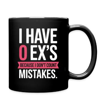 Ex-petit ami J’ai 0 ex Séparation Divorce célibataire - Mug uni - noir - Droite