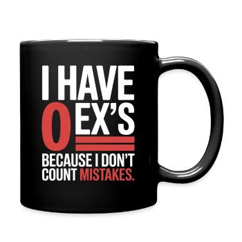 Ex-petit ami J’ai 0 ex Séparation Divorce célibataire - Mug uni - noir - Droite