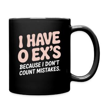 Ex-petit ami J’ai 0 ex Séparation Divorce célibataire - Mug uni - noir - Droite