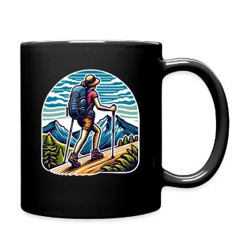 Grimpeur - Mug uni - noir - Droite