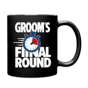 Le chronomètre final du tour du marié - Mug uni - noir - Droite