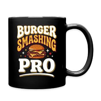 Burger Crush Professional - Full Colour Mug - black - Right