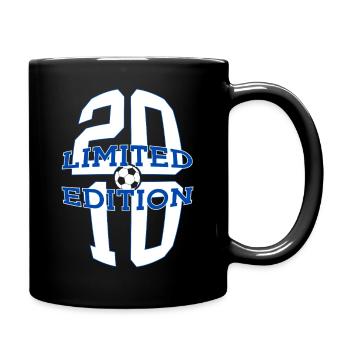 ÉDITION LIMITÉE 2010 FOOTBALL 16E ANNIVERSAIRE - Mug uni - noir - Droite