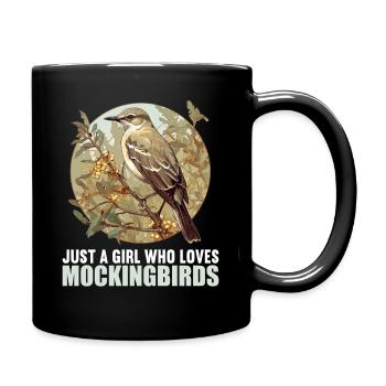 Oiseaux moqueurs Oiseaux moqueurs - Mug uni - noir - Droite