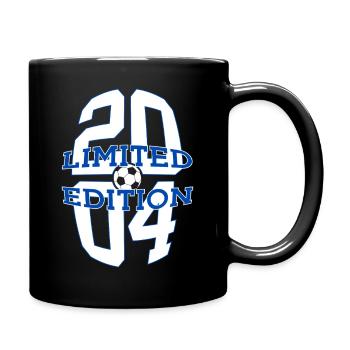 LIMITED EDITION 2004 FOOTBALL 22ND BIRTHDAY - Full Colour Mug - black - Right