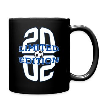 24E ANNIVERSAIRE DE FOOTBALL EN ÉDITION LIMITÉE 2002 - Mug uni - noir - Droite