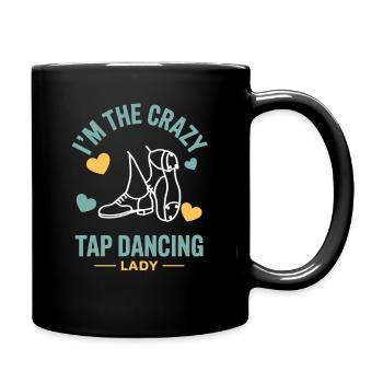 Cadeaux de claquettes Tap Dancing Tap Dancer - Mug uni - noir - Droite