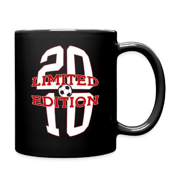 ÉDITION LIMITÉE 2010 FOOTBALL 16E ANNIVERSAIRE - Mug uni - noir - Droite