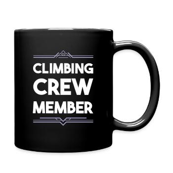 Climbing Crew - Tasse einfarbig - Schwarz - Rechts