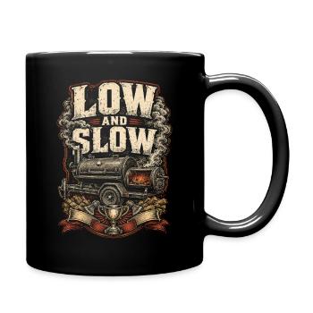 Compétition BBQ Douce et Douce - Mug uni - noir - Droite